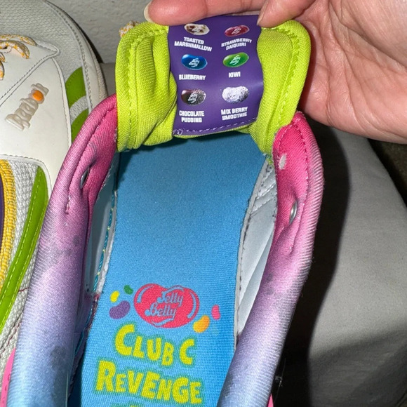 Reebok Club C Revenge+Jelly Belly Men’s White Lifestyle Sneakers Shoes Size 9.5 - Picture 11 of 11
